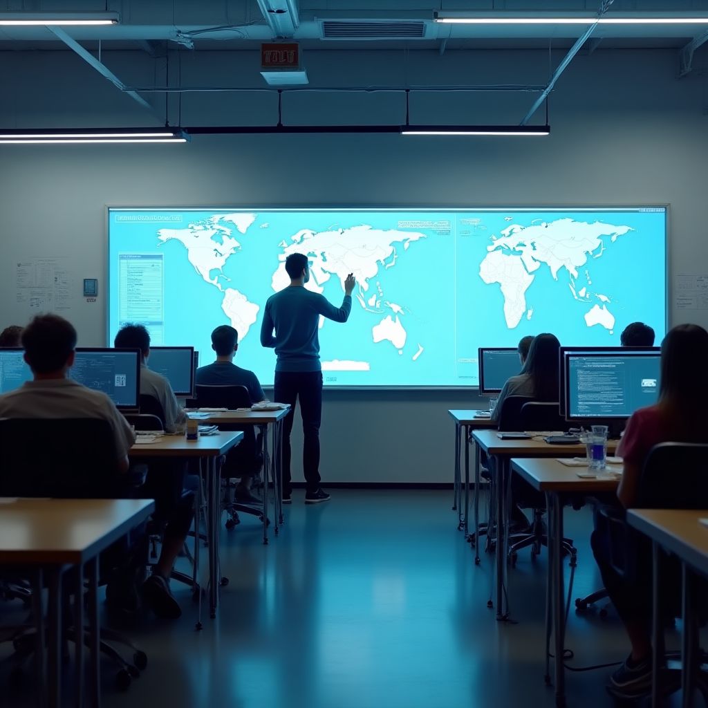 Sala de curs interactivă